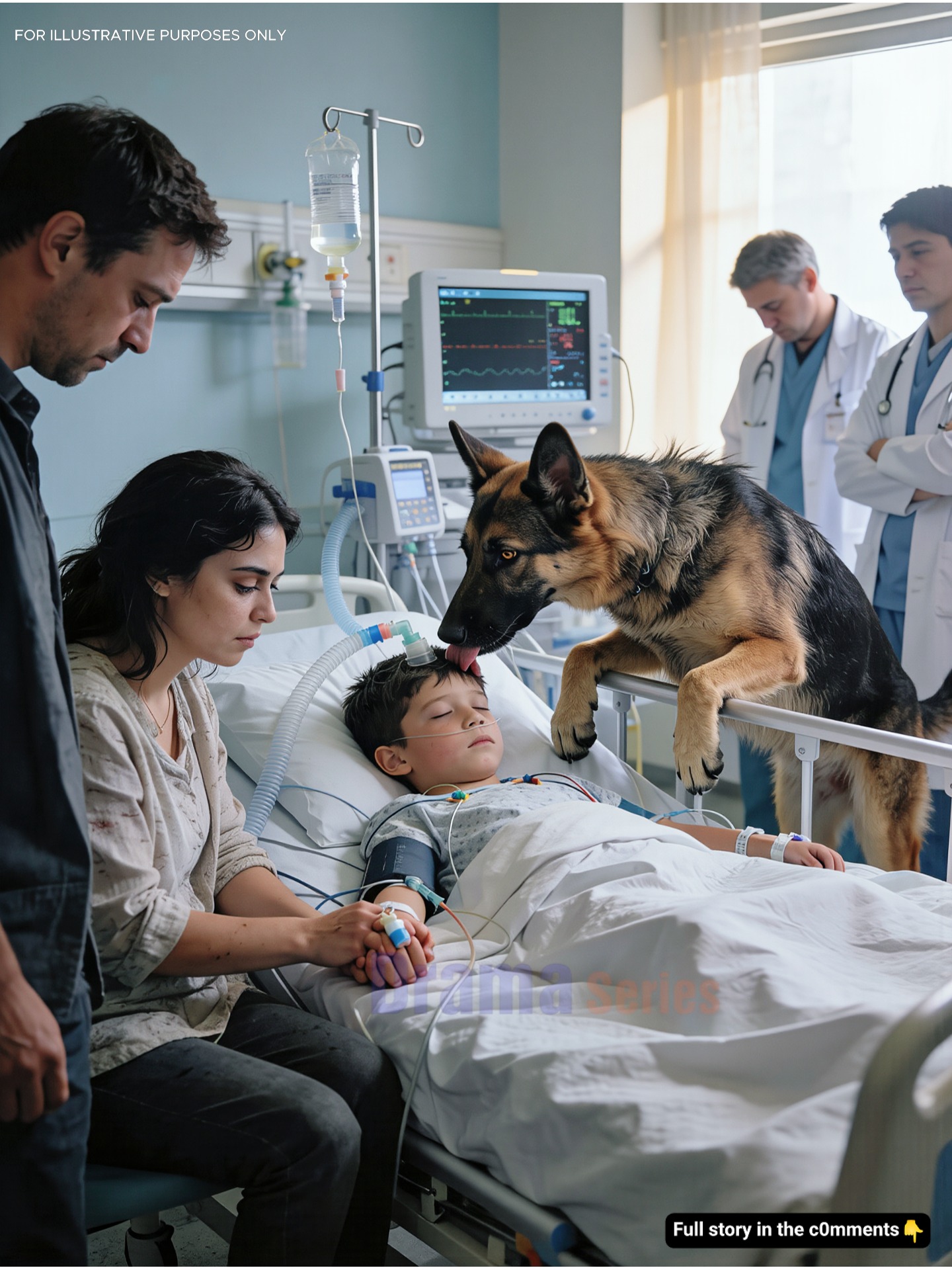Doctors Had Given Up on the Boy After 3 Weeks in a Coma—But When His Dog Entered the ICU, Something Incredible Happened