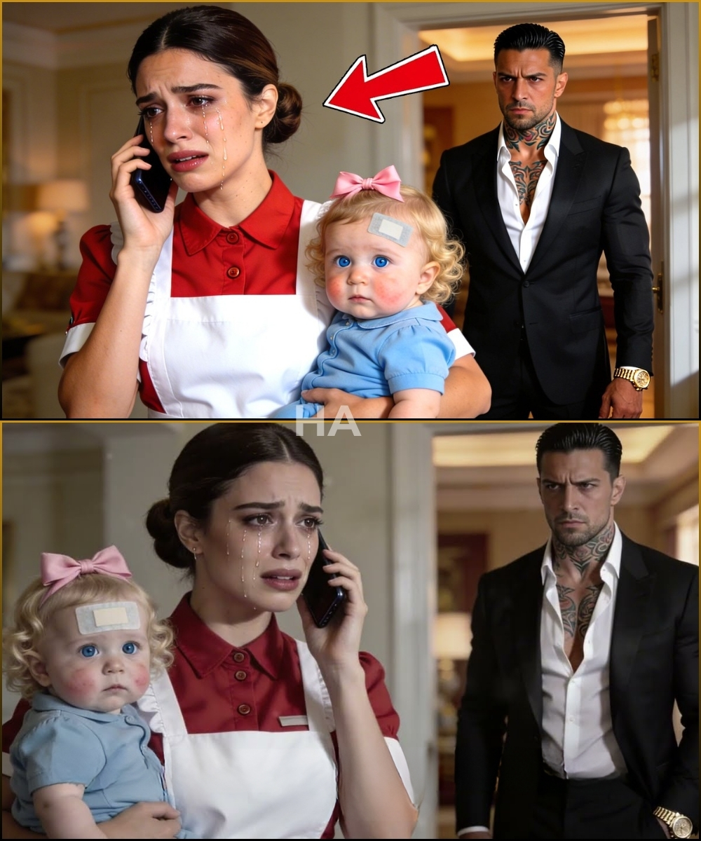 THE MAFIA BOSS HEARD HIS MAID BEGGING FOR $2,800, THEN FOUND HER WHISPERING TO A BOTTLE, “BABY, I HAVE MILK FOR YOU”