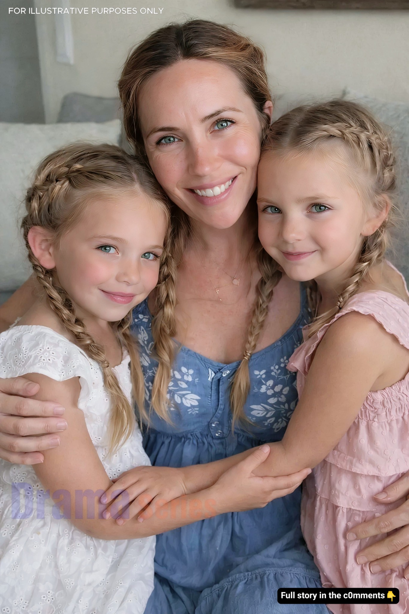 I Was Mourning My Twins at Their Grave When a Boy Said, “Mom… Those Girls Are in My Class