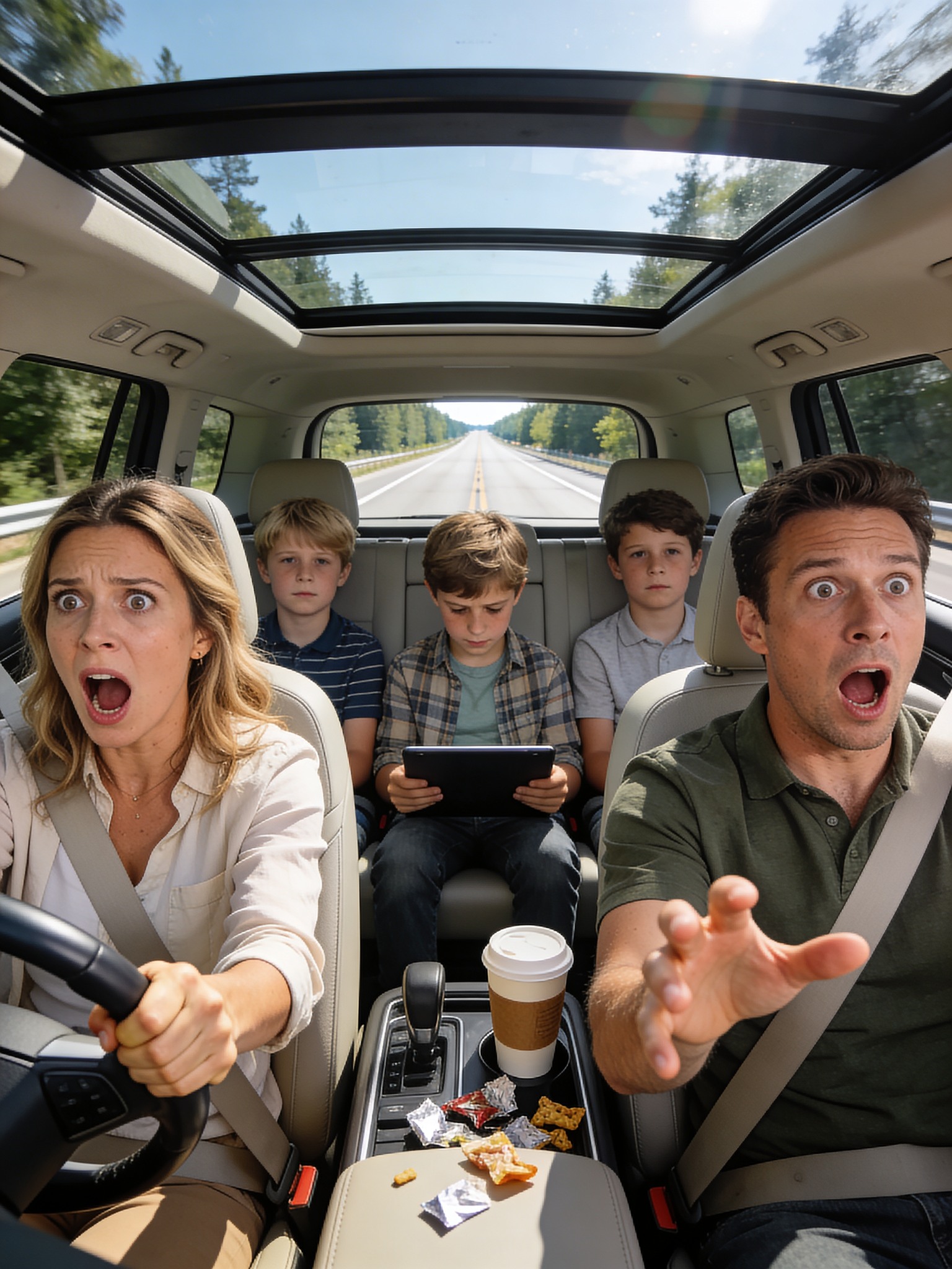 On the way to a family reunion, my husband went pale and whispered, “Turn the car around. Now.” I was stunned. “Why?” “Just turn around, please.” I trusted him — and it saved us. I never saw my parents the same way again…