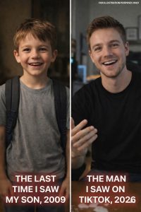 My Son Disappeared from School 15 Years Ago — Then I Spotted His Exact Lookalike on TikTok… and Decided to Track Him Down