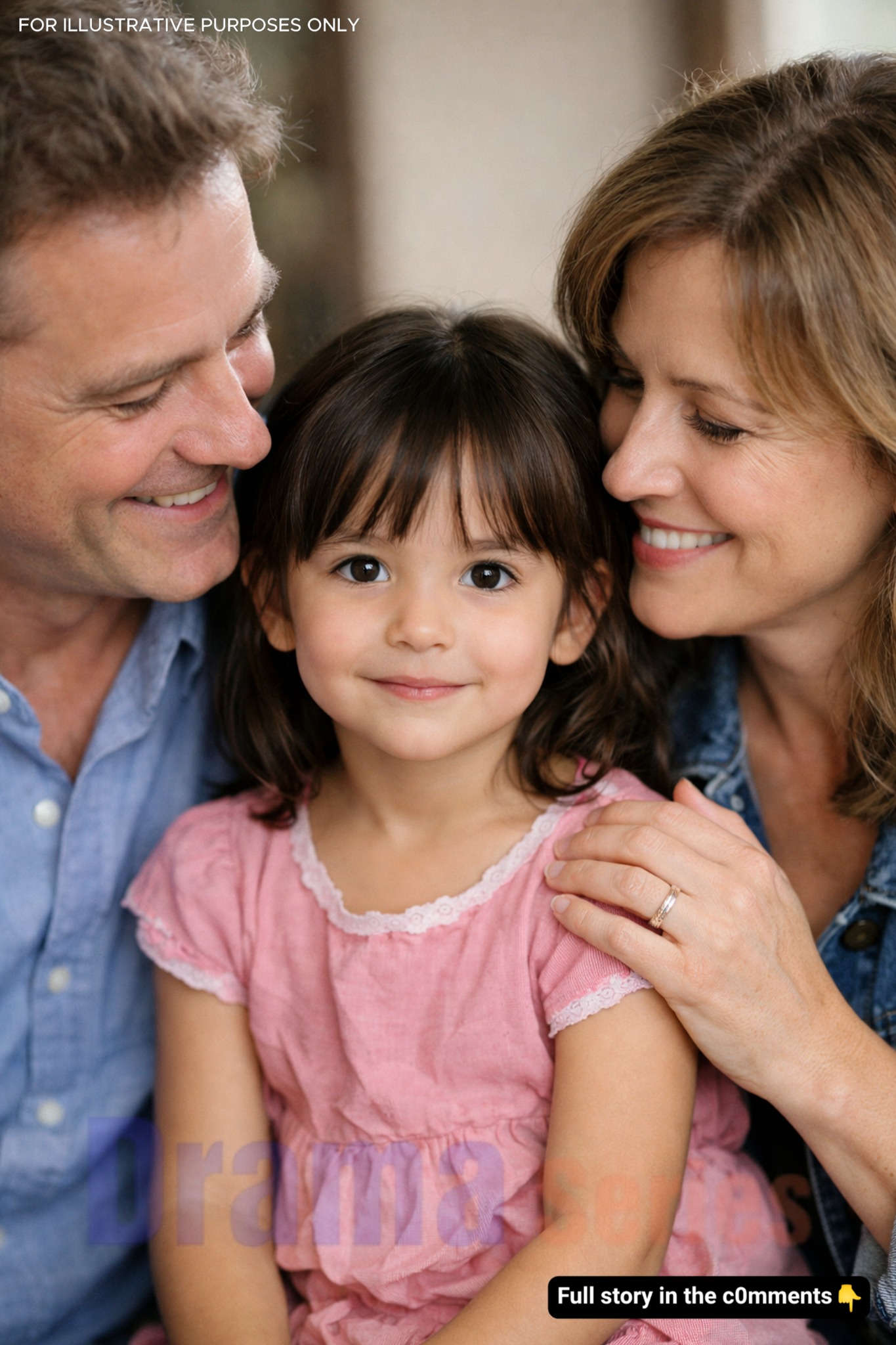 We Adopted a 4-Year-Old Girl… A Month Later, She Looked Me in the Eyes and Said, “Mommy, Don’t Trust Daddy”