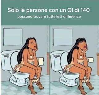Test: Solo una persona con un QI di 140 può trovare le 5 differenze…