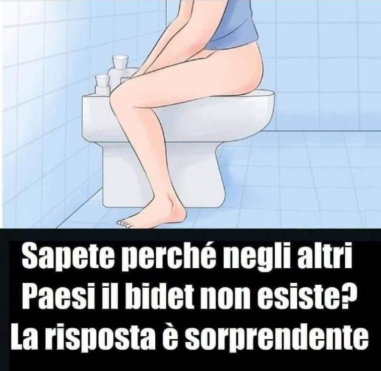 Ecco perché all'estero il bidet non esiste: si scopre solo ora che s…Altro…