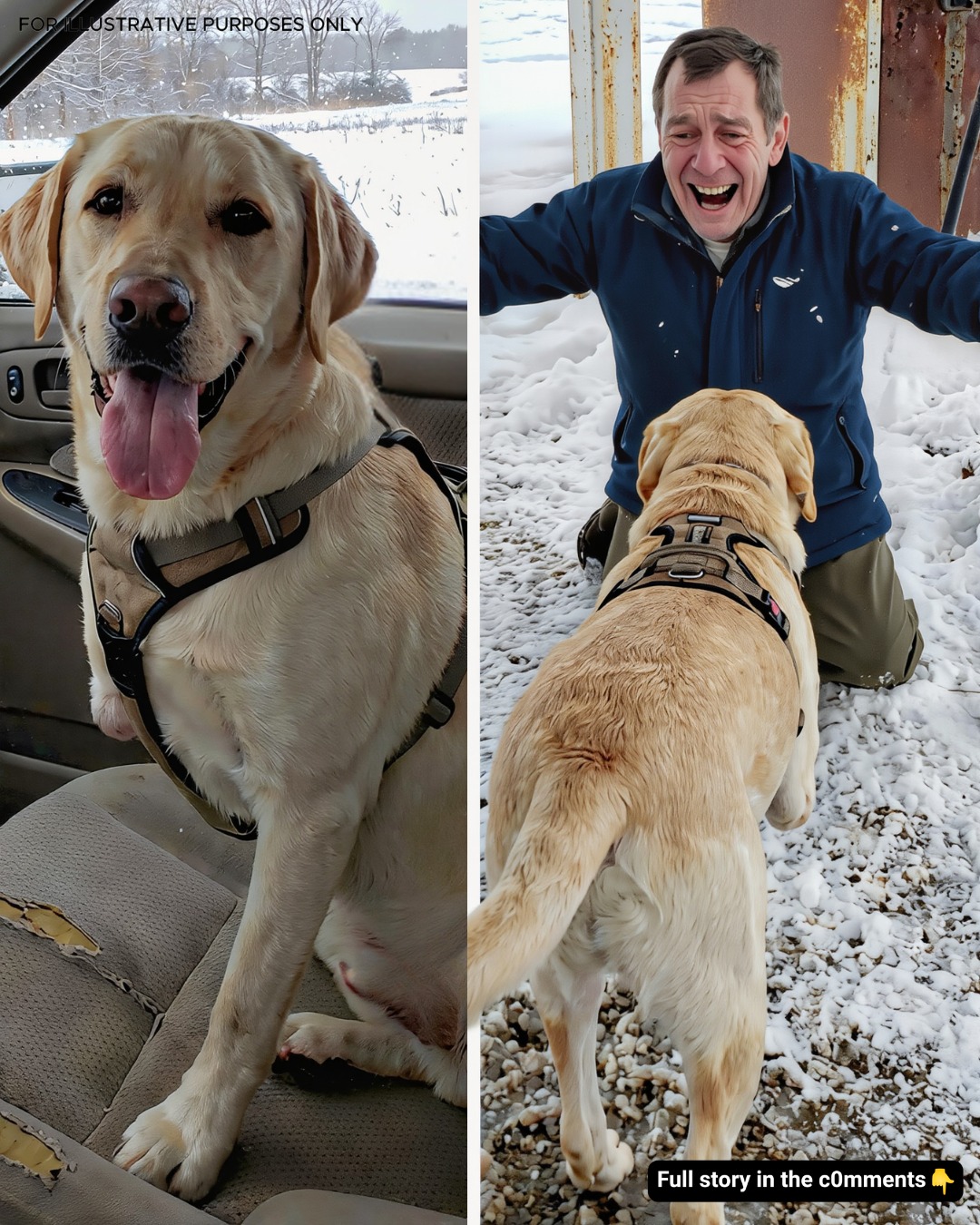 At a Freezing Gas Station, My Dog Ran to a Stranger Like He’d Known Him Forever—What Happened Next Changed My Life