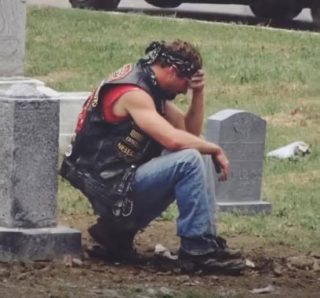 A Mysterious Biker Visited My Late Wife’s Grave Every Saturday At 2 PM Sitting Silent By Her Headstone For An Hour Before Vanishing Leaving Me Confused And Angry — Until The Shocking Truth Behind His Quiet Devotion Emerged, Revealing Hidden Secrets About Her Life, Unseen Connections, And A Twisted Revelation That Shattered Everything I Thought I Knew About My Beloved Wife