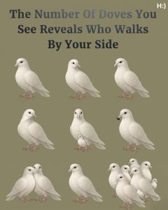 The Number Of Doves You Notice First In This Visual Is Framed As A Symbolic Reflection Of Your Inner World With One Suggesting Independence Two Representing Close Connection Three Indicating Balance A Pair Signifying Love And Loyalty And Larger Groups Reflecting Community And Support But Ultimately It Is A Metaphorical Personality Style Exercise About Perception Rather Than A Literal Insight Into Who Walks Beside You