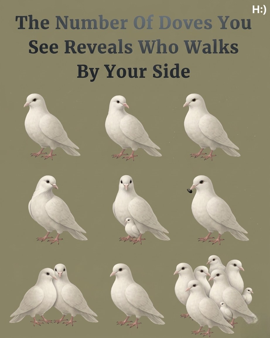 The Number Of Doves You Notice First In This Visual Is Framed As A Symbolic Reflection Of Your Inner World With One Suggesting Independence Two Representing Close Connection Three Indicating Balance A Pair Signifying Love And Loyalty And Larger Groups Reflecting Community And Support But Ultimately It Is A Metaphorical Personality Style Exercise About Perception Rather Than A Literal Insight Into Who Walks Beside You