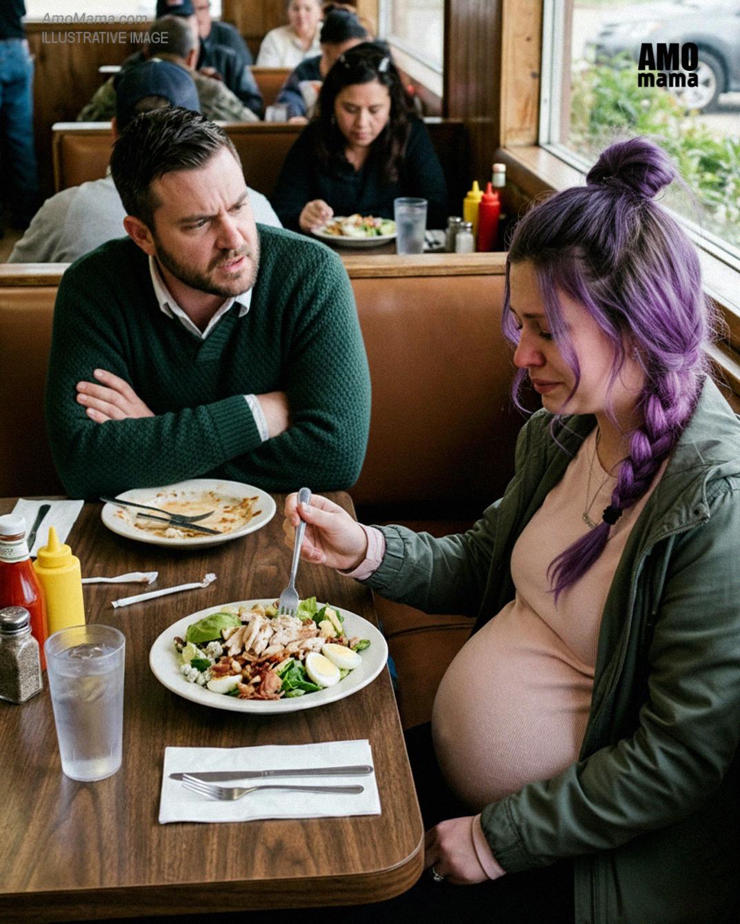 The Father of My Twins Mocked Me for Ordering a $5 Cobb Salad – I Stayed Quiet but Karma Acted