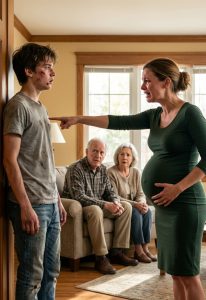 When I was 17, my adopted sister told everyone I got her pregnant. My parents threw me out, my girlfriend walked away, and my entire world fell apart in a single night. Ten years later, the truth finally surfaced, and my whole family showed up at my door in tears. I didn’t open it.