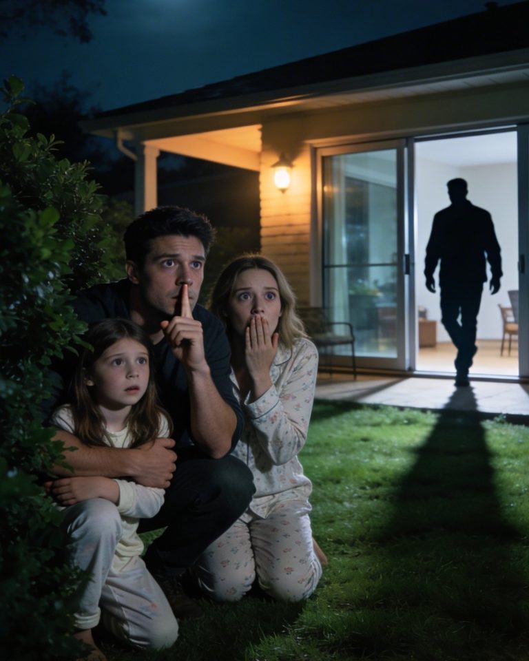 At 2:17 A.M., My Husband Dragged Us Into the Backyard—What I Saw Next Still Haunts Me