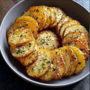 Sliced Baked Potatoes