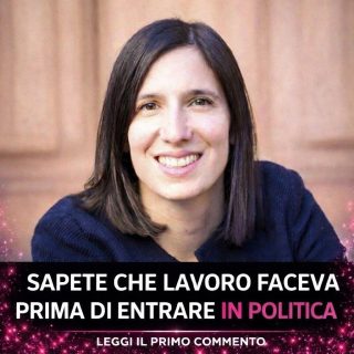 Sapete che lavoro faceva la Schlein? Faceva la b.. Altro...
