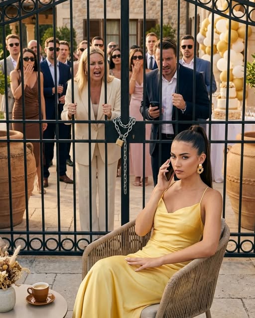 From outside my house, my mother-in-law shouted, “Why is the gate closed?”… A minute later, my husband called me begging me to open it, and I told him, “Put me on speakerphone,” because his whole family was going to find out the truth.