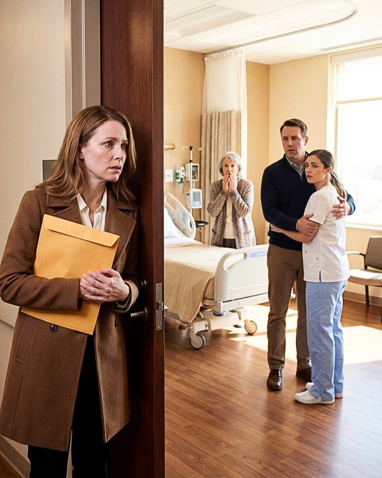 I sold my house and raised $500,000 to pay for my husband’s hospital bills, but when I arrived at the hospital, I saw him embracing a nurse, under the gleeful gaze of my mother-in-law who was encouraging their relationship. I thought I had lost everything, but no…