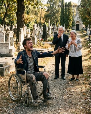 “Mom, Dad… I’m Still Alive!” — The Beggar Cried Out In Front Of The Grave… And What Happened Next, No One Could Have Foreseen.