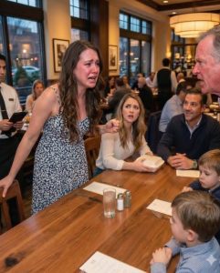 “Your kids can eat when you get home,” my dad said, tossing them napkins while my sister boxed $72 pasta for her boys. Her husband laughed, “Feed them first next time.” I just said, “Got it.” When the waiter returned, I stood up and said…