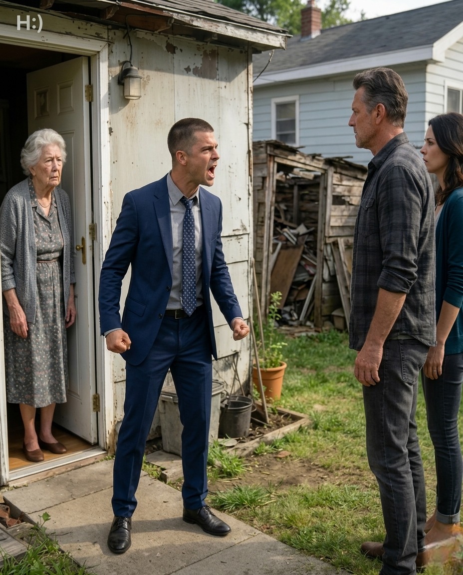 My Grandson Asked Why I Was Living in a Small Room Out Back—A Simple Question That Uncovered Painful Truths, Family Secrets, and Hidden Neglect, Turning an Innocent Visit Into a Powerful Moment of Realization, Confrontation, and Change That No One in the Family Was Prepared to Face