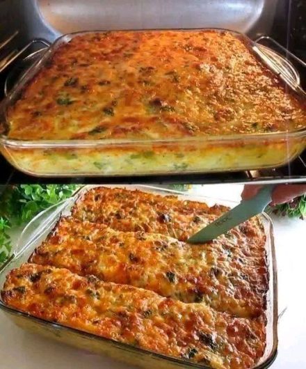 Casseruola di uova con verdure e formaggio”