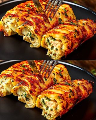 Involtini croccanti di pollo e patate